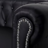 thumbnail of vidaXL Chesterfield Sofa 2-Sitzer und 3-Sitzer Kunstleder Schwarz