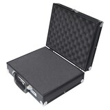 thumbnail of HMF 14531-02 Alu Fotokoffer, mit Rasterschaumstoff, 36,5 x 29 x 12 cm, Schwarz