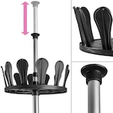 thumbnail of Schuhkarussell 26,5x100-300cm, Platz für 48 Paar Schuhe