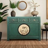 thumbnail of OPIUM OUTLET Mueble Cómoda Armario Aparador Armario de Boda Aurora 33082-10 esmeralda-verde asiático chino oriental