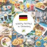 thumbnail of BIOZOYG 500 Stück Snackschalen Einwegschalen Holzschiffchen 80mm, biologisch abbaubar, für Fingerfood, Schalen aus nachhaltiger Forstwirtschaft