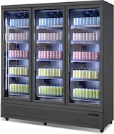 thumbnail of A&S Getränkekühlschrank Kühlschrank 1880 x 710 x 200 mm 1600 Liter; 3 Glastüren / Flügeltüren