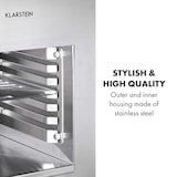 thumbnail of Hannibal Hochtemperaturgrill Indoor 2.200W 850°C Edelstahl silber Edelstahl