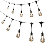thumbnail of LED Lichterkette 20 Filament Glühbirnen für Party Außen koppelbar L: 9,5m
