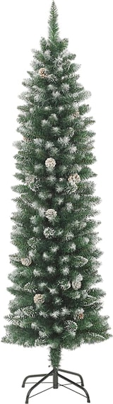 thumbnail of vidaXL Künstlicher Weihnachtsbaum mit Ständer Schlank 150 cm PVC