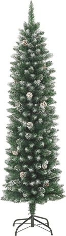 vidaXL Knstlicher Weihnachtsbaum mit Stnder Schlank Grn 180 cm PVC |  METRO