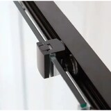 thumbnail of RAPID | Box Doccia Profili Neri 6mm Anta Scorrevole Anticalcare Montaggio Rapido - 90x130