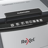thumbnail of Rexel Optimum AutoFeed+ 90X Automatischer Aktenvernichter, 90 Blatt, Sicherheitsstufe P4, Partikelschnitt, für Office & Home Office, 34 Liter