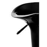 thumbnail of Banco de bar em sela preto