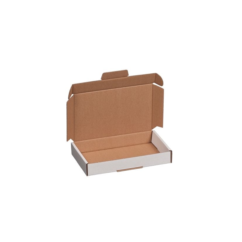 25 Maxibriefkartons 225 x 155 x 45 weiß