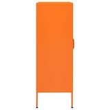 thumbnail of vidaXL Lagerschrank Orange 80x35x101,5 cm Stahl