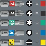 thumbnail of Wera Kompakt Stubby 1 05057471001 Bit-Set 19teilig 1/4" (6.3 mm)