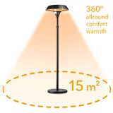 thumbnail of TROTEC Design-Standheizstrahler IRS 2110 | Gleichmäßige Rundumwärme für bis zu 15 m²