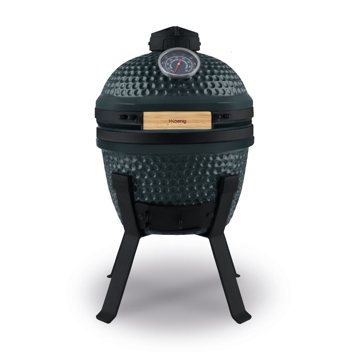 Kamado barbecue giapponese in ceramica  da 13"  YOKO13,:cottura lenta, barbecue/grill/affumicatura, termometro incorporato, temperatura fino a 450°C