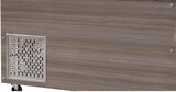 thumbnail of Skyrainbow SNACK-Line, Kalte Theke, 6x GN1/1, Granit rosa-grau, 223x82x85.5 Glasaufbau Klarglas ohne Zwischenablage, H=396mm