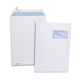 thumbnail of SIGMA Enveloppes EV037FR, format C4, avec fenêtre, autocollantes, blanches, 100 pièces