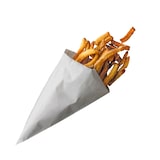 thumbnail of WISEFOOD 1000 Stück - Papier Spitztüte - weiß für 100g