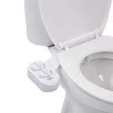 thumbnail of vidaXL Bidetaansluiting voor toiletbril warm/koud water enkel mondstuk