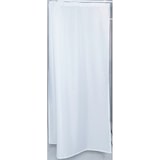 thumbnail of Textil Duschvorhang Weiss 200x220 cm mit Gardinenband und Haken Gardine Fenstervorhang