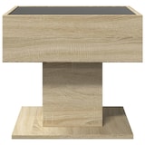 thumbnail of vidaXL LED-Couchtisch Sonoma Eiche 50x50x45 cm Holzwerkstoff