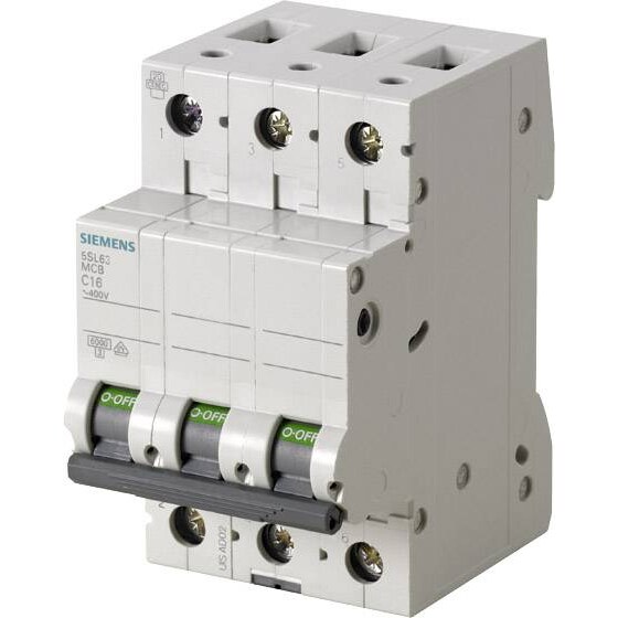 Siemens 5SL63206 Leitungsschutzschalter 3polig 20 A 400 V