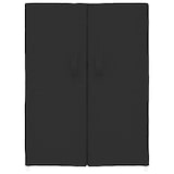 thumbnail of Helloshop26 - Armoire à chaussures range chaussures rangement meuble entrée couloir salon 60 x 28 x 90 cm Tissu noir 02_0021992