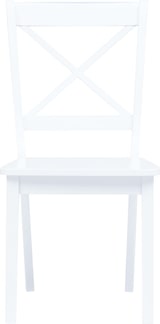 thumbnail of vidaXL Esszimmerstühle 6 Stk. Weiß Gummiholz Massiv