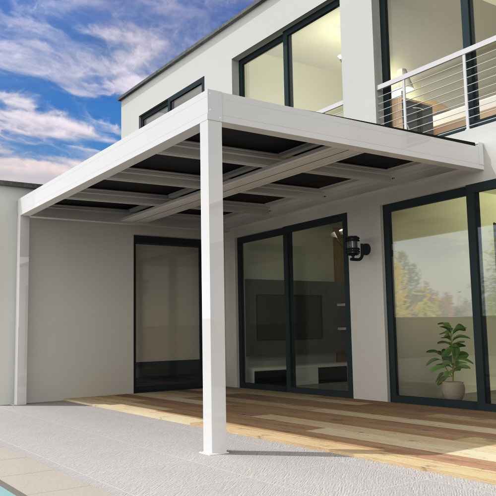 Pergola solaire Santa 5,788x3,999 M 10 panneaux (Gris Anthracite) Intersun