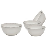 thumbnail of Van Well | URBAN Schale 15 cm creme 4er Set  - Steinzeug Bowl, für Nudeln, Suppe,Salat Poke oder Müsli