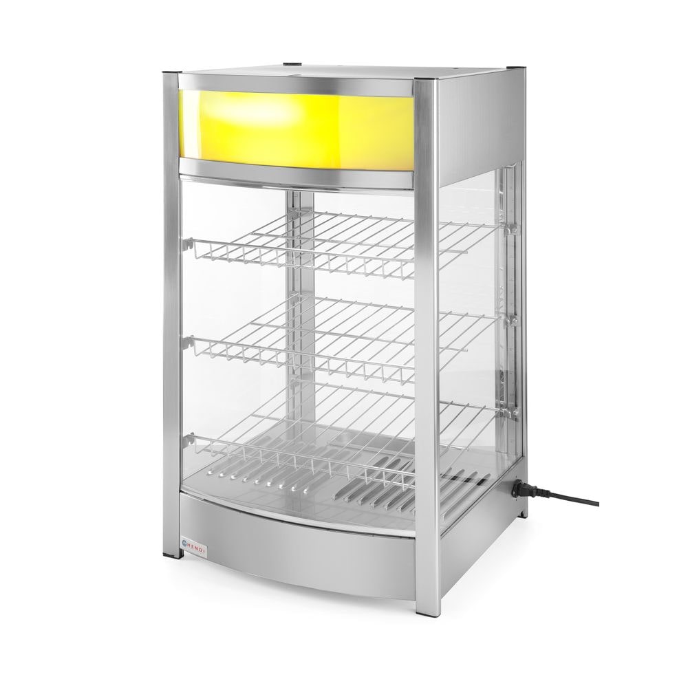 HENDI Warmhaltevitrine, 97 Liter, 230V/800W, 460x467x(H)785mm
