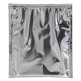 thumbnail of Saco térmico isotérmico metálico mate, formato pequeno - 20 x 22 cm (abertura x altura) - parede com gel de arrefecimento integrado - 100 unidades