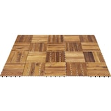 thumbnail of tectake baldosas para terraços Tabula 12 lâminas - Conjunto de 20 castanho