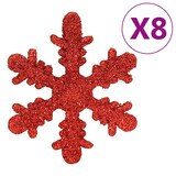 thumbnail of vidaXL 111-tlg. Weihnachtskugel-Set Rot Polystyrol