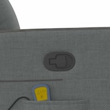 thumbnail of vidaXL Massage Relaxsessel Dunkelgrau 69 x 86 x 100 cm Stoff