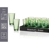 thumbnail of Ritzenhoff & Breker Favo Longdrinkglas 400 ml grün 12er Set