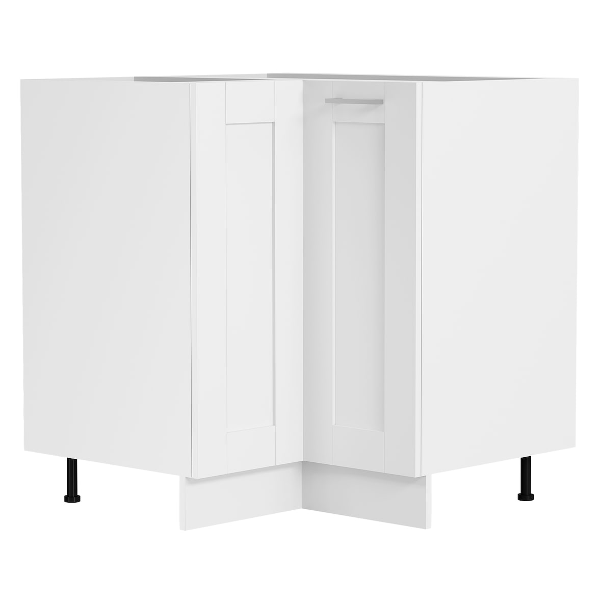 VCM Küchenmöbel Unterschrank Colura Weiß H. 82 x B. 76 x T. 76 cm