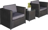 thumbnail of Outsunny Set Mobili da Giardino Rattan PE,2 Poltrone Tavolino Cuscini