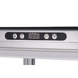 thumbnail of METRO PROFESSIONAL Vetrina panoramica refrigerata GGC3270SV, 51.5 x 48.5 x 189.5 cm, 270 L, 4 ripiani regolabili, con 4 ruote, argento