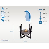 thumbnail of Lareira Bioetanol Decorativa de Mesa 750W Selene