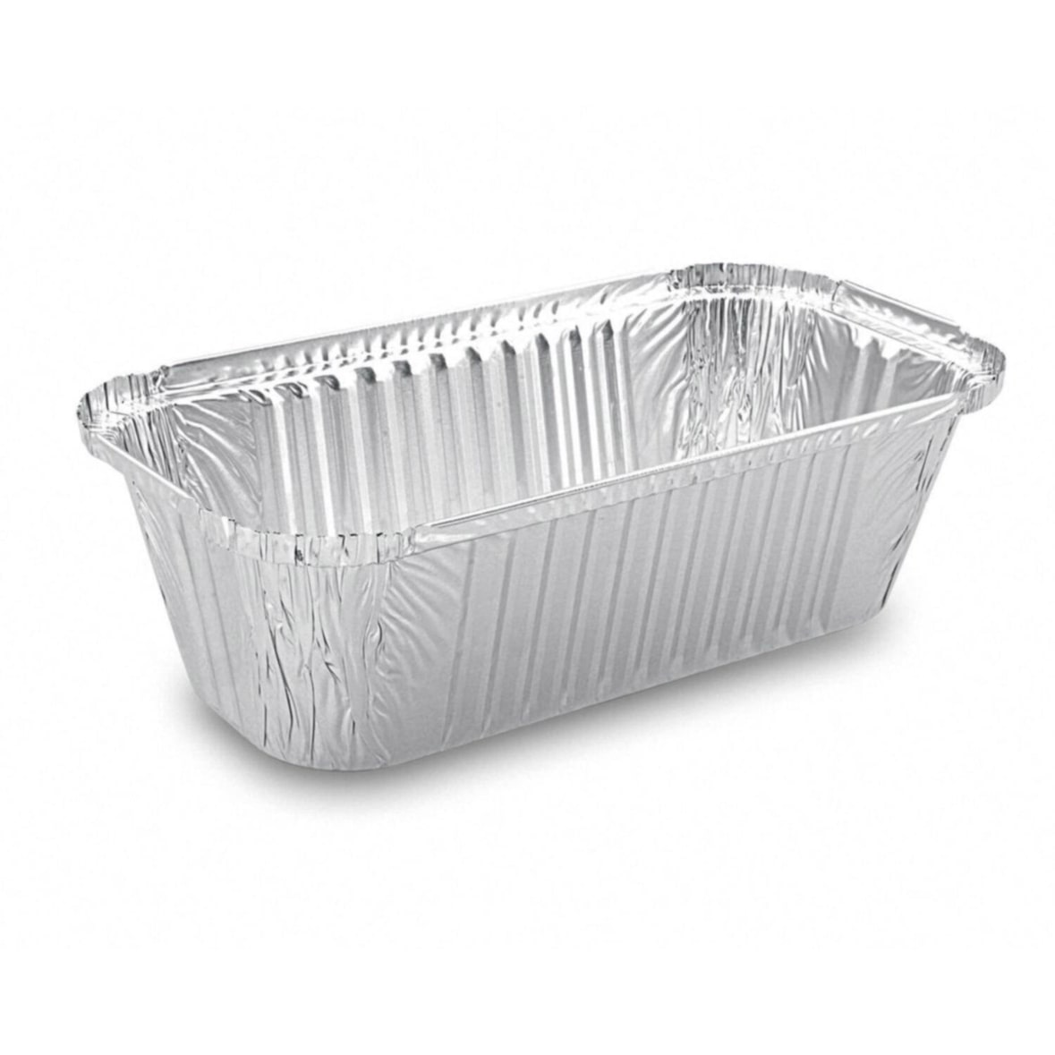 100x Alu-Servierschale Aluschale Menüschale Grillschale 1500ml 252x132x70mm