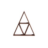 thumbnail of SIT Möbel Estantería de pared | triangular | madera maciza de mango natural | An 40 x Pr 10 x Al 45 cm | 19000-45 | Serie WANDREGAL