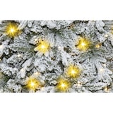 thumbnail of Tarrington House Albero di Natale a LED, acciaio / PVC / PE, Ø 120 x 213 cm, 400 lampadine LED a luce bianca calda