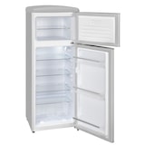 thumbnail of Exquisit Retro Kühl-Gefrierkombination RKGC270-45-H-160E grau, 206 l Fassungsvermögen