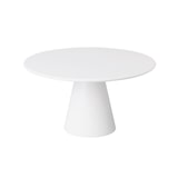 thumbnail of APS support 31 cm. décontracté rond en mélamine blanche