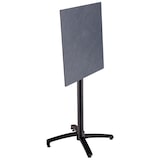 thumbnail of Set Stehtisch Laminat grau und 2 Hochstühle grau