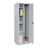 thumbnail of C+P Putzmittel-Spind Classic PLUS, 2 Abteile, 1850x600x500mm, 7035/7035