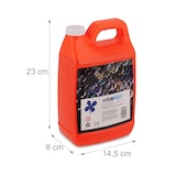 thumbnail of Relaxdays Seifenblasen Nachfüllkanister, 2 Liter Seifenblasenflüssigkeit, Seifenlauge für Seifenblasenmaschine, orange