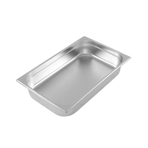 RVS bak GN 1/1 - P100 mm - 13,5 liter - Equipementpro