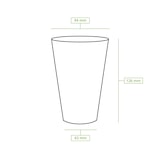 thumbnail of greenbox - PLA-Klarbecher 400 ml / 16 oz, Ø 95 mm, 50 St.