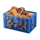 thumbnail of 4 Stück Bäckerkisten / Brotkisten 600 x 400 x 320 mm in blau